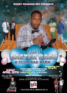 4/20 Easter Bash flyer